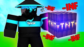 So they added OVERPOWERED TNT in Roblox Bedwars [upl. by Karolina]