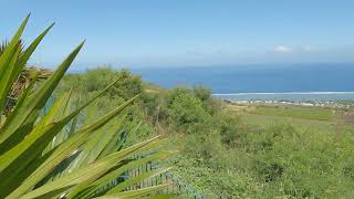 Ile de la Réunion Vue sur le lagon de lErmitage et la Saline les bains [upl. by Eintirb]