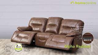 Recliners from Home Centre now at FLAT 40 OFF AT GRAND SOFA FEST Only till November 25 [upl. by Ytsirk]