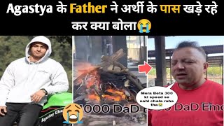 Agastya के Father ने अर्थी के पास खड़े रहे कर क्या बोला😭Agastya Chauhan Father React Pro rider 1000 [upl. by Candida]