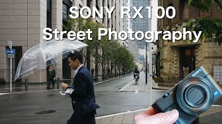 POV Sony RX100 M1 Street Photography in Osaka Japan  BEST 1 inch sensor Compact camera [upl. by Ladnek732]