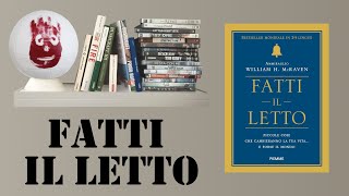 FATTI IL LETTO Lezioni di Vita da un Ammiraglio dei Navy Seal [upl. by Llehcal]