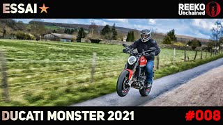 MONSTER 950 2021  ESSAI ROADSTER DUCATI ⭐JE KIFFE OU PAS  🔴REEKO Unchained [upl. by Weywadt]