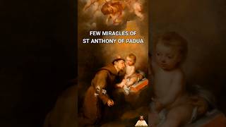 Few Miracles of St Anthony of Padua shorts christianity catholic [upl. by Lagas]