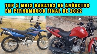 TOP 5 MAIS BARATAS EM ANÚNCIOS PERNAMBUCO JÁ 2023 [upl. by Nyleahs948]