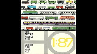 Piko Modellbahn Katalog von 1966 [upl. by Braunstein964]