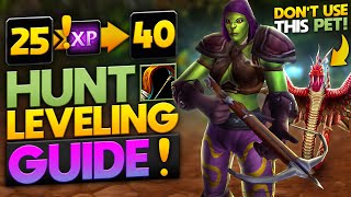 Hunter 2540 Leveling Guide Spec Pets Runes etc [upl. by Suraved]