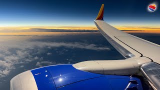 2024 Solar Eclipse From 39000 Feet  Southwest Airlines Boeing 737 MAX 8  Austin to Indianapolis [upl. by Gratianna]