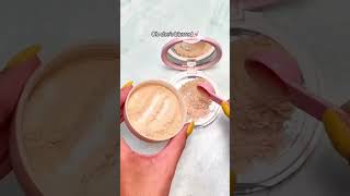 Let’s make a DIY Powder Compact🎨 diymakeup makeup beauty powder [upl. by Athalie]