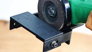 Make A Angle Grinder Attachment  Angle Grinder Hack [upl. by Zennas122]