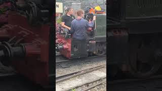 Fred departs Tywyn bachmanntrains railway bachmann trainspotting steamengine heritagerailway [upl. by Aspia]