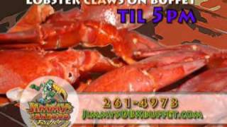 Jimmys Seafood Buffet Outer Banks Style [upl. by Eirolam]