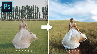 How To Change Background in Photoshop  Photoshop Tutorial [upl. by Taggart]