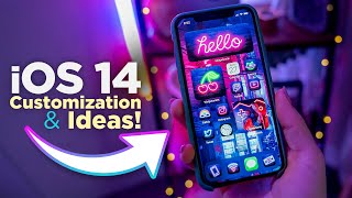 iOS 14 Aesthetic Homescreen Setup Guide and IDEAS [upl. by Eldwun]