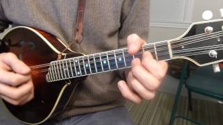 Cooleys Reel  Traditional Fiddle Tune on Mandolin [upl. by Irim273]