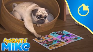 📚Mike loves reading🐶Reading Month Compilation  Mighty Mike  Cartoon Animation for Kids [upl. by Idnem224]