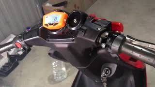 Aerox Minarelli First Start Yasuni c30 Stage6 RT 70cc MVT Premium Ignition [upl. by Nosylla]