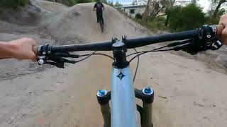 Bicheno jumps with ZacRidesMTB and Oscar Richards [upl. by Jaqitsch]