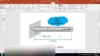 APRENDE A ANALIZAR ALETAS  Ejemplo resuelto ALETA CILÍNDRICA  Curso Transferencia de Calor [upl. by Namaan]