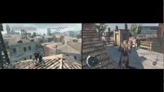 Assassins Creed 2 vs Assassins Creed 3  Gameplay Comparison [upl. by Yelyak]