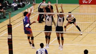 【2021天皇杯】中央大学vs東レアローズ 第1セット 【男子バレーボール全日本選手権】 [upl. by Bogoch434]