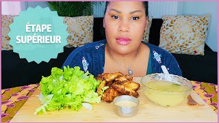 FRIED WINGS MISO SOUP SALAD MUKBANG┃courrier du cœur 126 [upl. by Robi]