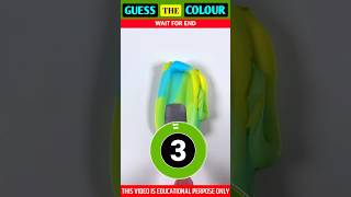 Guess The Colour Challenge  Blue OR Green  shorts guess colour facts [upl. by Aniroz46]