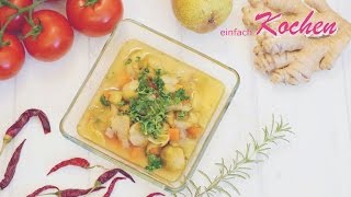 Leckere Gemüsesuppe für den Winter  einfachKochen vegan [upl. by Wennerholn718]