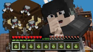 Minecraft Pillager Farm Infinite Bad Omen amp Experience EASY 116117 Tutorial [upl. by Kessler496]