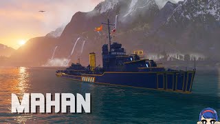 Mahan  quotThe Funshipquot  Der beste Zerstörer auf T7  World of Warships  Gameplay  Deutsch [upl. by Aerdnwahs]