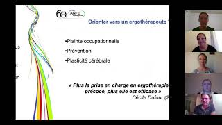 Webinaire  Présentation générale de l’ergothérapie en pédiatrie [upl. by Natsuj]