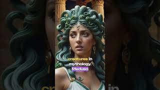 Medusa From Beauty to Beastly 🐍✨ shorts GreekMythology [upl. by Auqinet731]