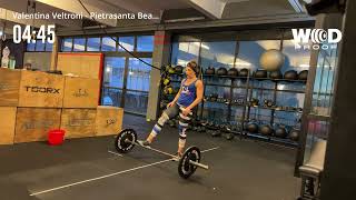 Valentina Veltroni  Pietrasanta Beach Throwdown 2024  cat Exp  Wod 2B [upl. by Lerrehs]