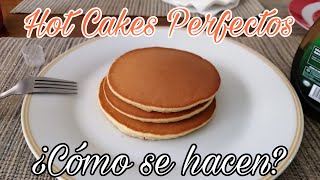 Cómo hacer Hot Cakes Perfectos Redondos Suaves y Esponjosos  IzAntront [upl. by Elram]