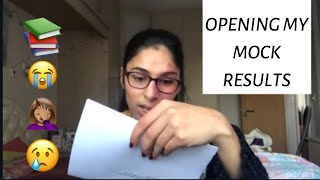 REACTING TO MY YEAR 13  A LEVEL MOCK RESULTS ON CAMERA LIVE REACTION 2019 [upl. by Naira332]