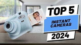 Top 5 BEST Instant Cameras in 2024 [upl. by Yerffeg]