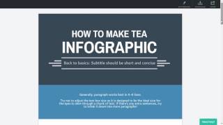 Visual Digital Presentation  Infographics with Piktochart [upl. by Arodasi]