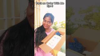 Rs3000 Order From Andhrapradesh youtubeshorts smallbusiness packing tamil shortsfeed [upl. by Thun]