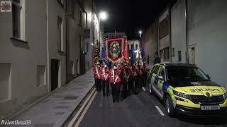 South Fermanagh Loyalists Full Clip 4K  Their Own Parade  Enniskillen  270924 4K [upl. by Erlene]