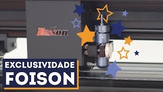 Foison A única plotter profissional com sistema de degraus de ajuste [upl. by Gerbold]