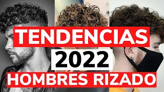 CORTES DE CABELLO RIZADO HOMBRES 2022  Trendy by RO [upl. by Trish]