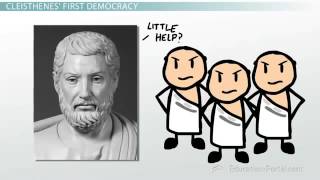 Athenian Democracy Solon and Cleisthenes [upl. by Chev]