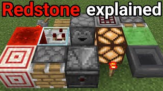 I explained every redstone components tutorial for beginners Tagalog [upl. by Eelano]