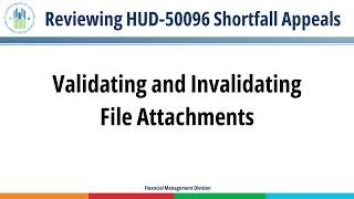 HUD CY2024 Request 11 FMD Shortfall APPEAL FINAL [upl. by Firestone]