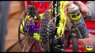 How to protect your bike chain with WD40 BIKE® AllConditions Lube [upl. by Annoik]