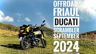 Friaul  Offroad mit der Ducati Scrambler [upl. by Calondra]