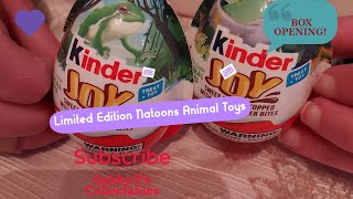 Kinder Joy  Natoons Animal Toys Limited Edition [upl. by Yr]