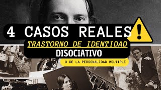 😲TRASTORNO DE IDENTIDAD DISOCIATIVO  4 CASOS REALES ❌⭕ [upl. by Eelloh]