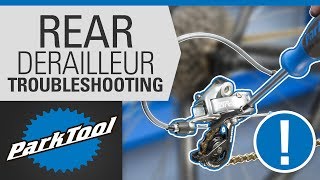 Rear Derailleur  Advanced Troubleshooting [upl. by Ardnek]