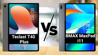 Teclast T40 Plus VS BMAX MaxPad i11 [upl. by Aicatsue]